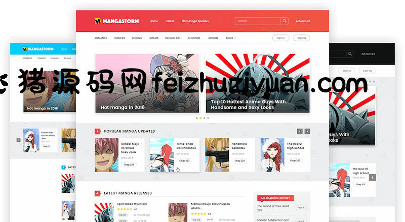 Madara 2.2.2.1主题源码 | 响应式WordPress漫画小说主题模板 - 其他模板插件 - 飞猪源码网-飞猪源码网